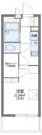 レオパレスロワール千本の物件間取画像